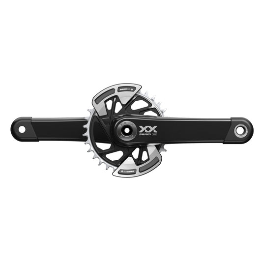 SRAM XX Eagle T-Type Wide Crankset - 175mm 12-Speed 32t Chainring Direct Mount 2-Guards DUB Spindle Interface BLK