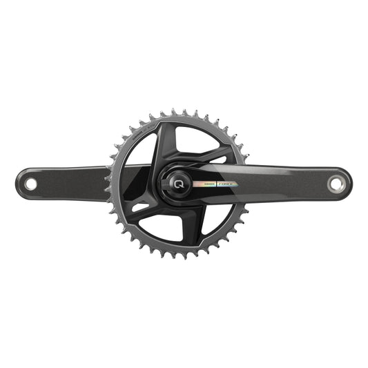 SRAM Force 1 AXS Wide Power Meter Crankset - 170mm 12-Speed 40t Direct Mount DUB Spindle Interface Iridescent Gray D2