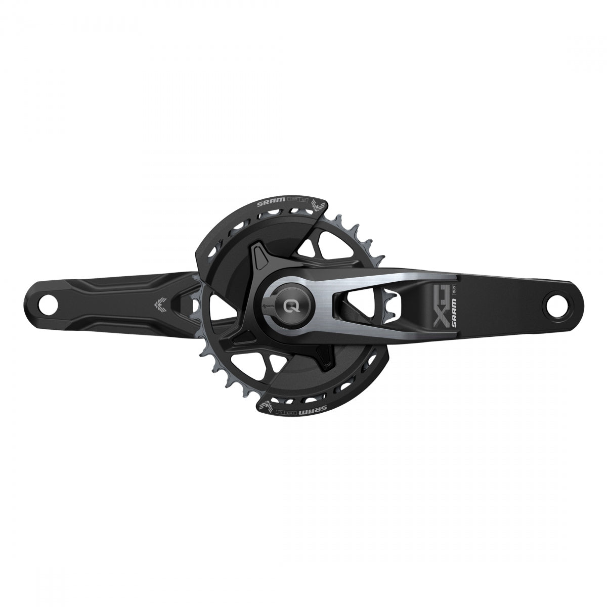 CRANKSET SRAM X0 EAGLE POWERMETER SPINDLE 170x32 Q174 CL55 DUB 2-GUARDS NoBB BK T-TYPE