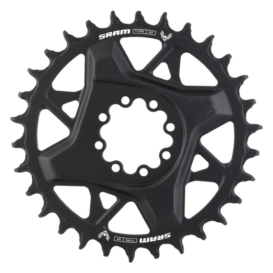 SRAM GX Eagle T-Type 12sp Boost DM Chainring 30t Black