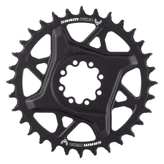 SRAM GX Eagle T-Type 12sp Boost DM Chainring 32t Black