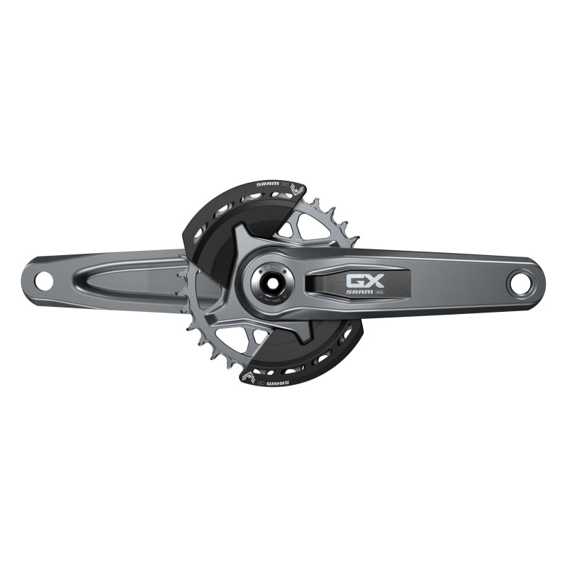 SRAM GX Eagle T-Type Wide Crankset - 175mm 12-Speed 32t Chainring Direct Mount 2-Guards DUB Spindle Interface Dark Polar