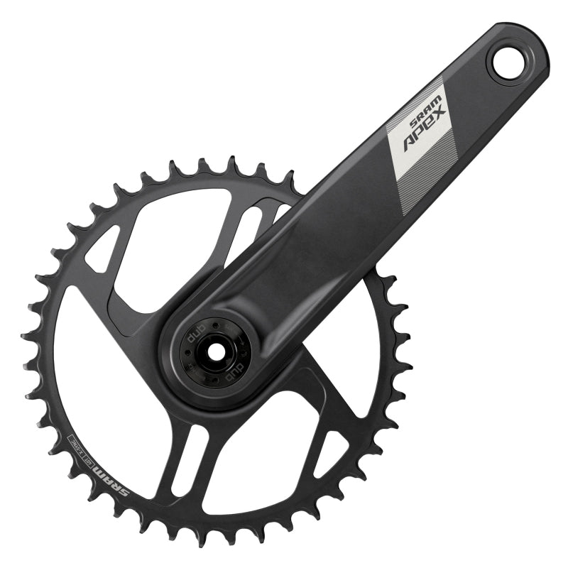 SRAM Apex 1 Wide Crankset - 165mm 12-Speed 40t Direct Mount DUB Spindle Interface BLK D1