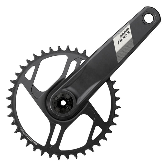 SRAM Apex 1 Wide Crankset - 170mm 12-Speed 40t Direct Mount DUB Spindle Interface BLK D1