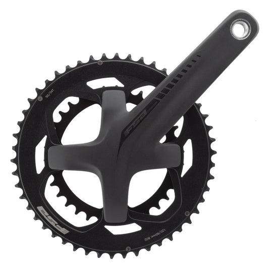 Full Speed Ahead Omega AGX 2x Crankset  - 165mm 11-Speed 50/34t DM/90 BCD 19mm MegaExo Spindle N11 BLK