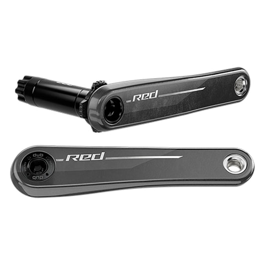 SRAM RED 1x XPLR Wide Crank Arm Assembly - 165mm 13-Speed 8-Bolt Direct Mount DUB Spindle Natural Carbon E1