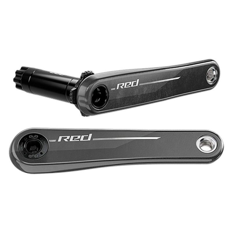 SRAM RED 1x XPLR Wide Crank Arm Assembly - 170mm 13-Speed 8-Bolt Direct Mount DUB Spindle Natural Carbon E1