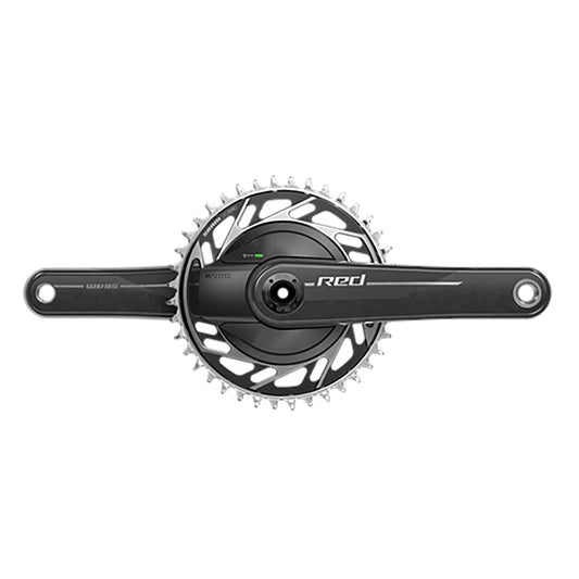 SRAM Red AXS 1x XPLR Power Meter E1 Power Meter Crankset Speed: 12/13 Spindle: 28.99mm BCD: Thread Mount 42 DUB 160mm Black Road Disc