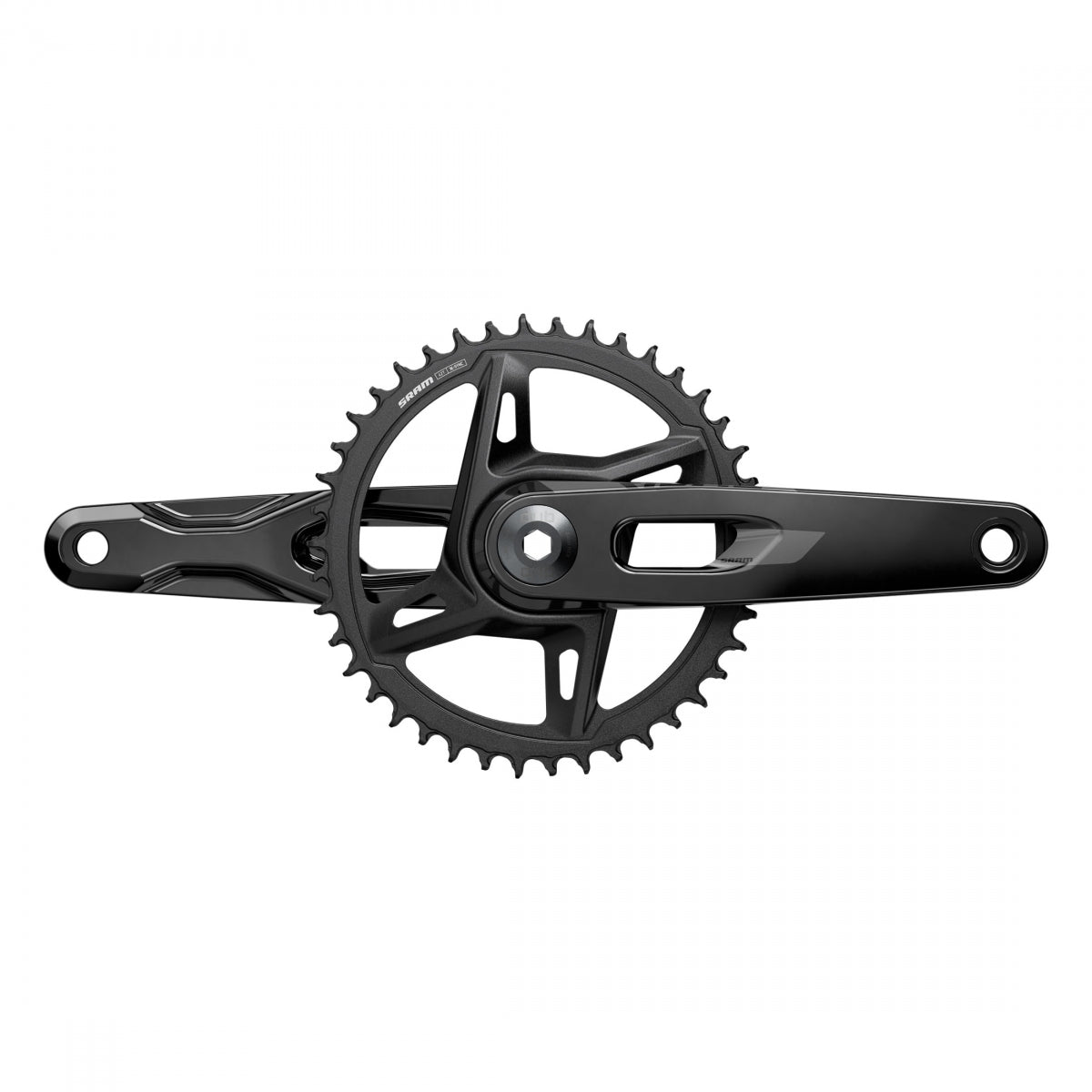 CRANKSET SRAM RIVAL 1x XPLR E1 160x40 DM DUB WIDE NoBB BK (P)