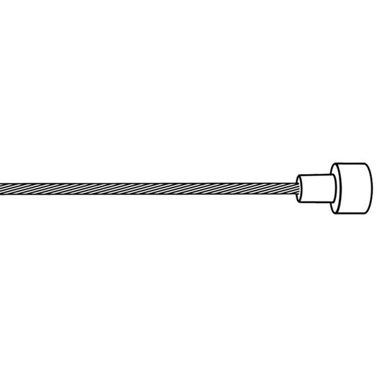 Promax 1.5mm x2000mm Box 100 Road Brake Cable 1.5mm 2000mm Stainless Steel Coating: Pre-lubed 100pcs