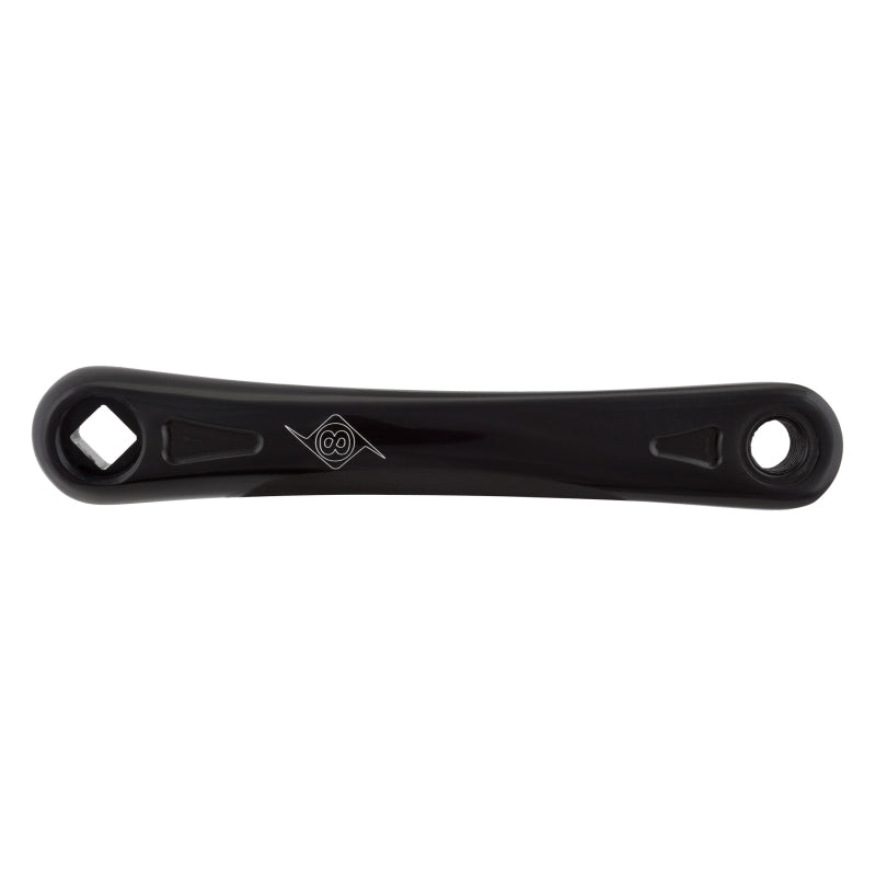 Origin8 Alloy Left Arm 170mm SQR JIS crankset black