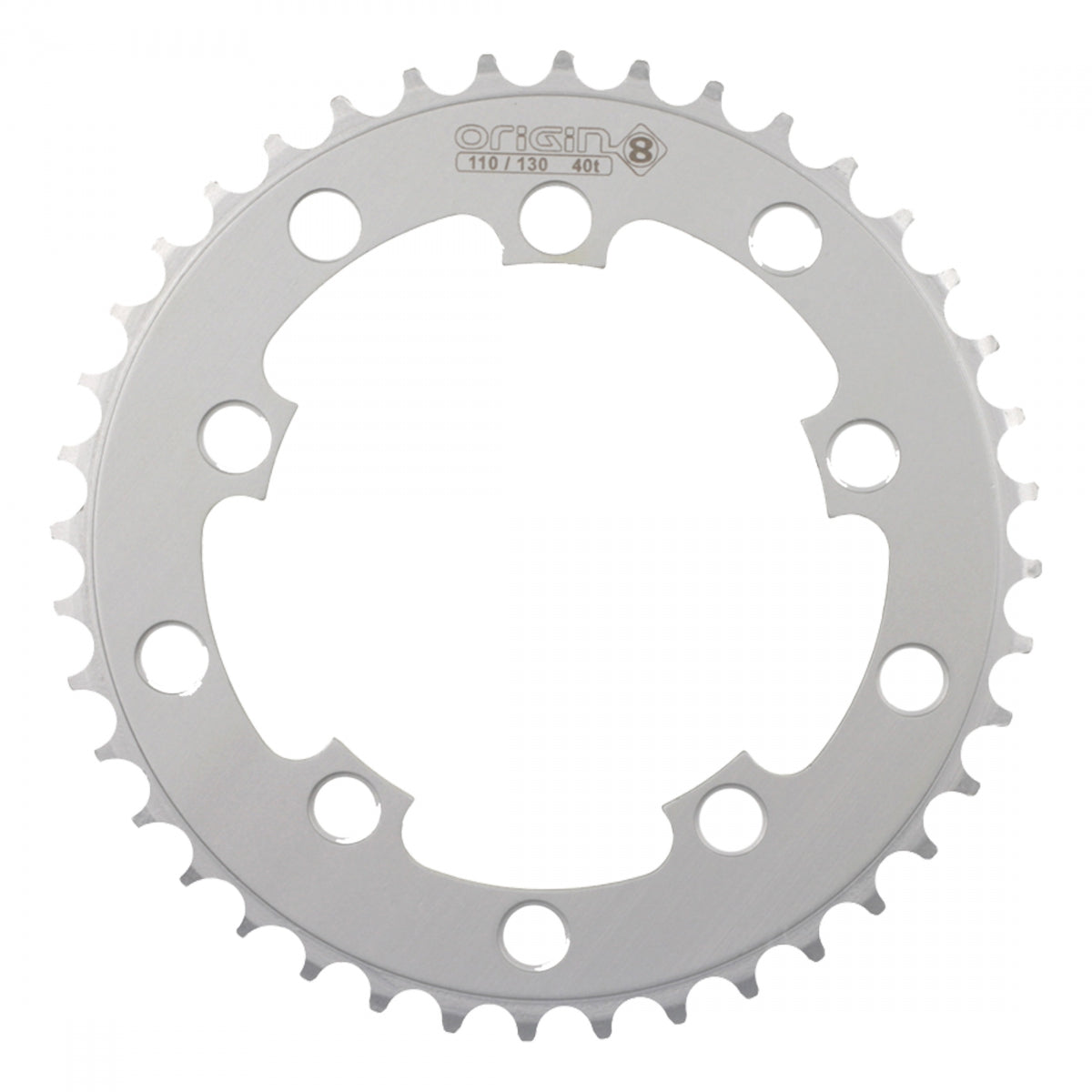 CHAINRING 10H OR8 39T 110/130 SIL 3/32