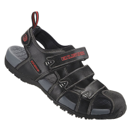 Exustar SS503 Sandal Clipless US 7-7.5 / EU 39-40 Black/Red