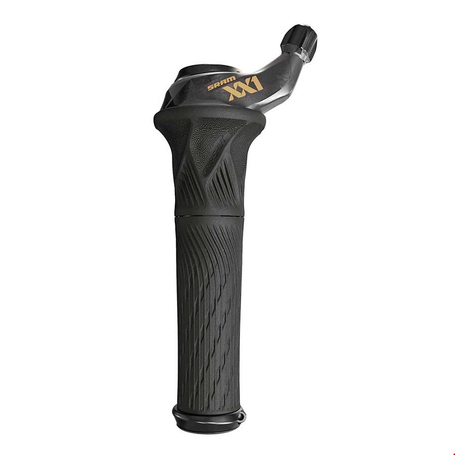 SRAM XX1 Eagle 12-Speed GripShift Shifter Discrete Clamp BLK Gold Logo