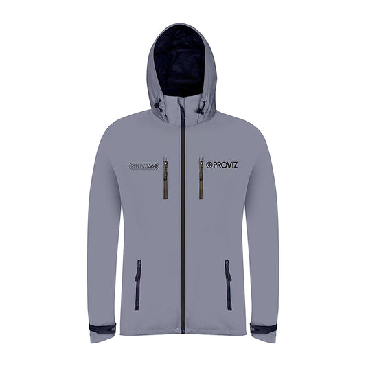 Proviz Reflect360 Outdoor Jacket  XXL Men`s Reflective Grey Yes
