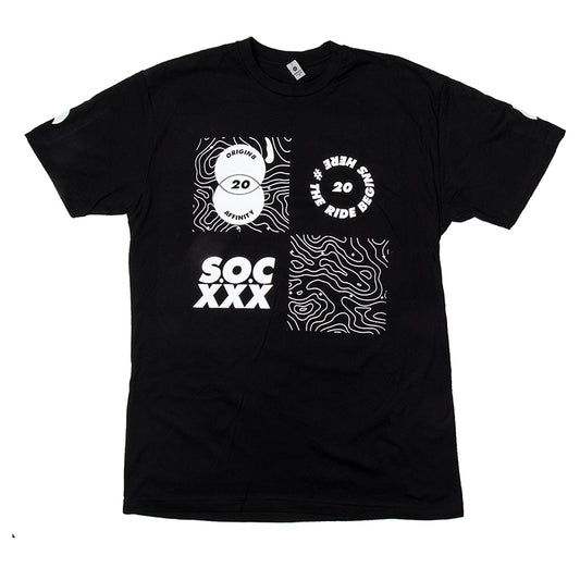 Origin8 Origin8 Affinity 30yr Sea Otter Classic T-Shirt  MD Unisex Black Sea Otter Classic 2020