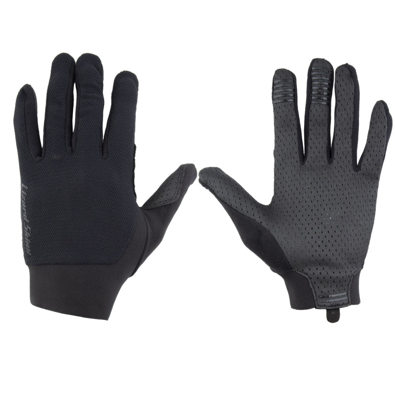 Lizard Skins Monitor Ignite Full Finger Gloves Jet Black S Pair