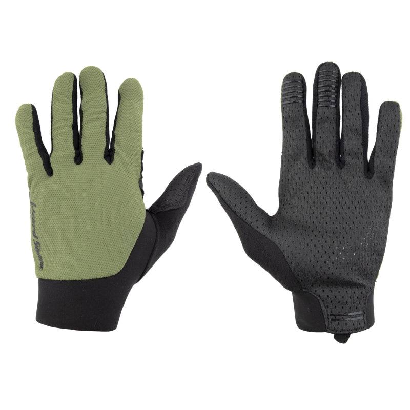 Lizard Skins Monitor Ignite Gloves - Olive Green Full Finger Large