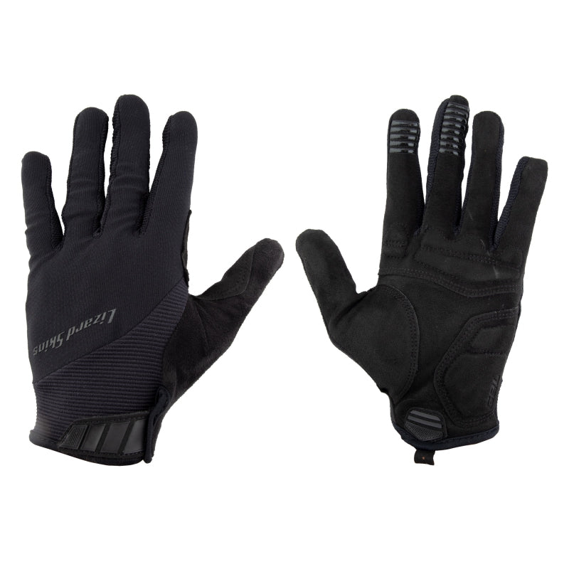 Lizard Skins Monitor Traverse Gloves - Jet Black Full Finger Small