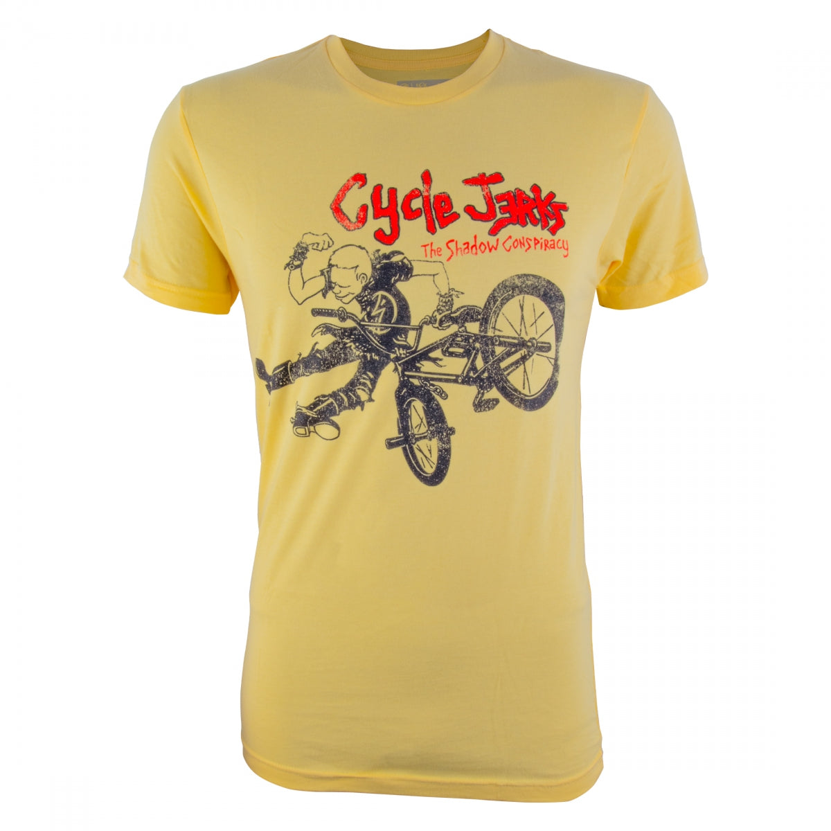 CLOTHING T-SHIRT TSC SS CYCLE JERKS SM LEMON ZEST