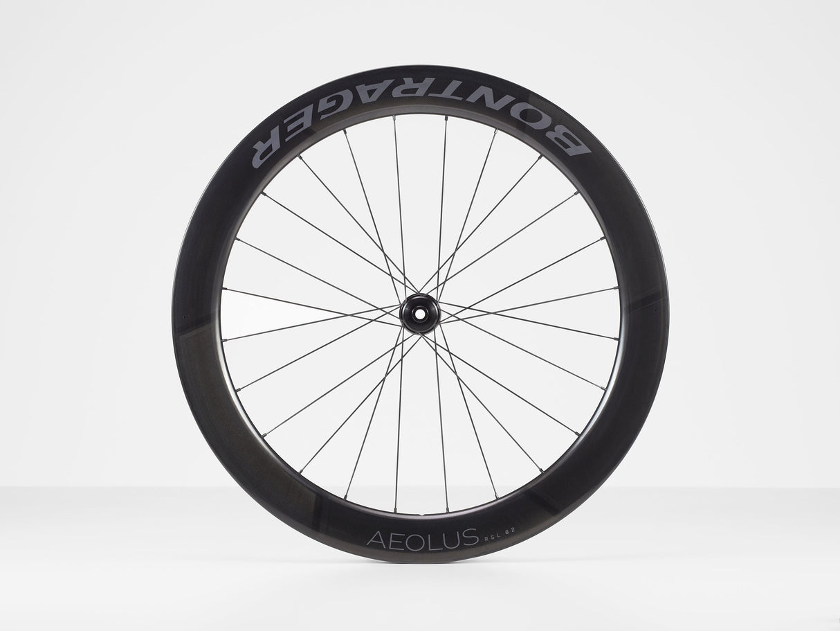 Wheel Front Bontrager Aeolus RSL 62 TLR Disc 12T Black