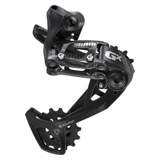 SRAM GX Rear Derailleur - 11 Speed Long Cage Black 2x With Clutch