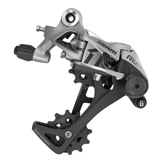 SRAM Rival 1 Rear Derailleur - 11 Speed Long Cage Black/Silver