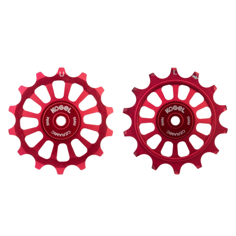 Kogel Kogel Derailleur Pulley Hybrid Ceramic Shimano 12sp Red