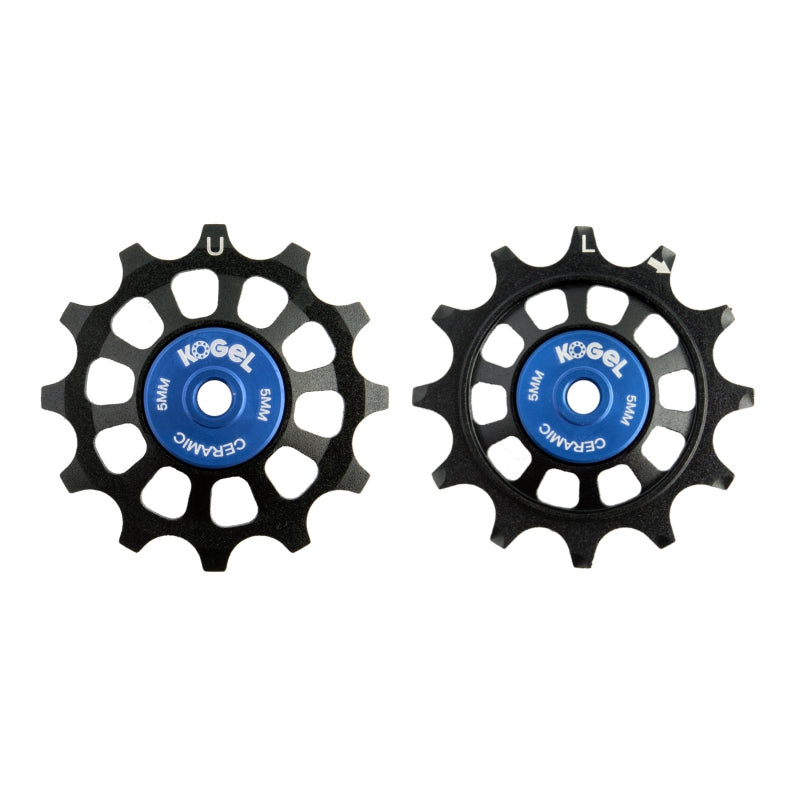 Kogel Kogel Derailleur Pulley Hybrid Ceramic 12T Shimano 11sp Black/Blue Shimano 11s