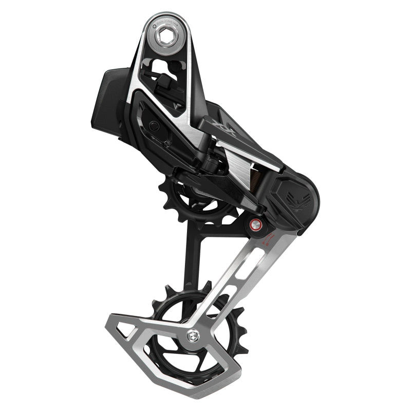 SRAM XX Eagle T-Type AXS Rear Derailleur - 12-Speed 52t Max Battery Not Included UDH Hangerless Aluminum Cage BLK/Silver