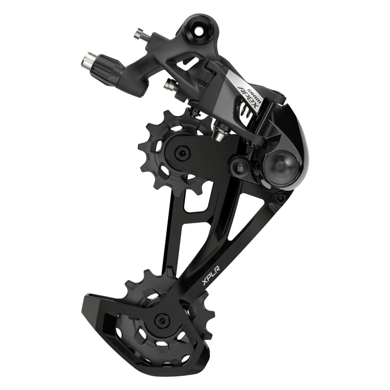 SRAM Apex XPLR Rear Derailleur - 12-Speed Medium Cage 44t Max Black D1