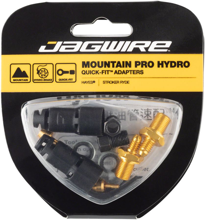 Jagwire Pro Disc Brake Hydraulic Hose Quick-Fit Adaptor - For Hayes Dyno Comp/Sport Prime Sport Radar Stroker Ryde