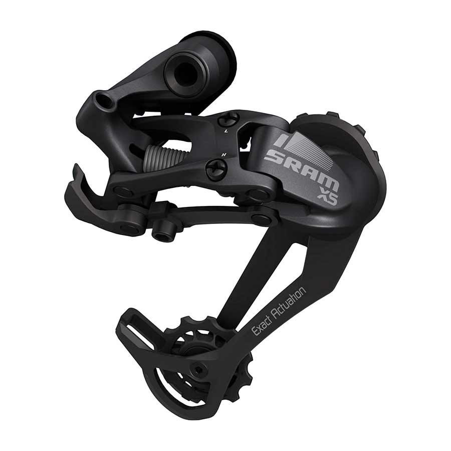 SRAM X5 Rear Derailleur - 9 Speed Medium Cage Black