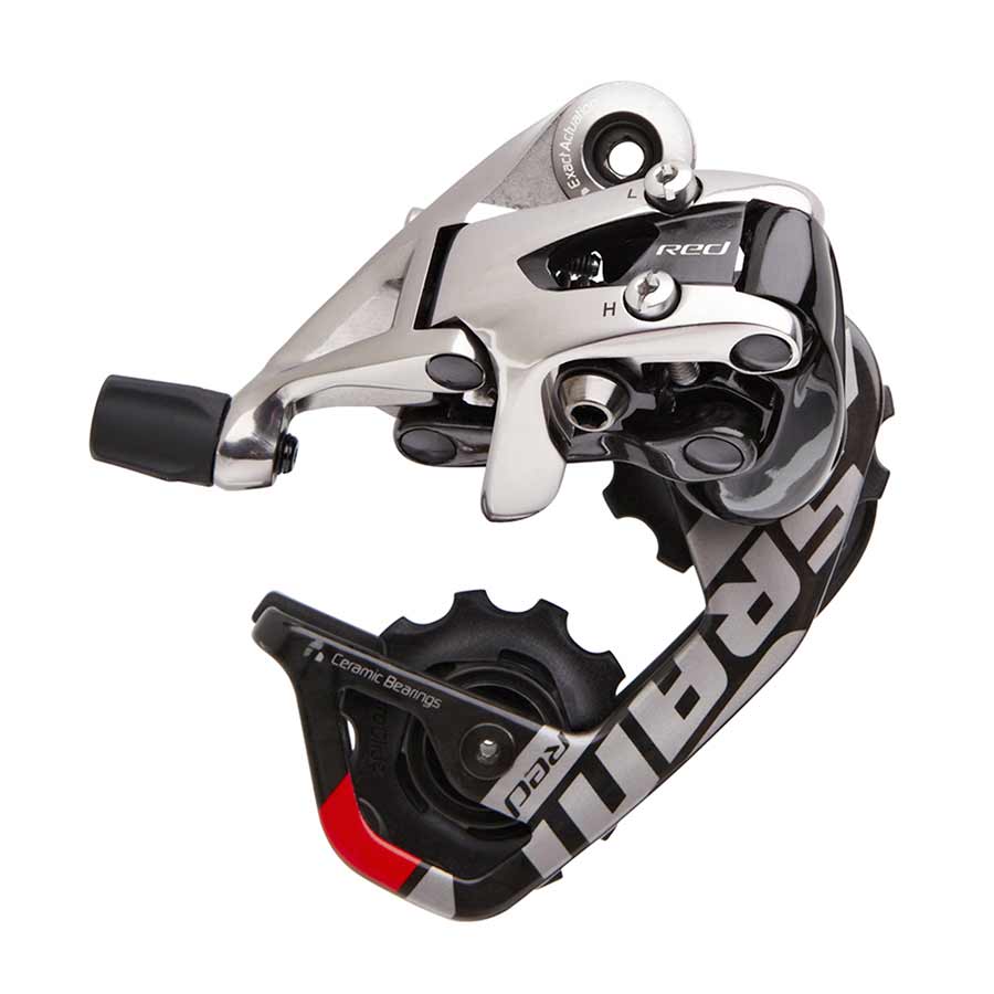 SRAM Red Rear Derailleur - 10 Speed Short Cage Black/Silver