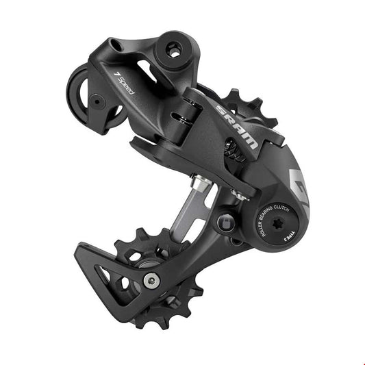 SRAM GX DH Rear Derailleur - 7-Speed Medium Cage Black with Clutch A3