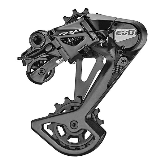 TRP RD-M9050-L EVO12 Rear Derailleur - 12-Speed Long Cage 52t Max Clutched Carbon Outer Cage BLK/Silver