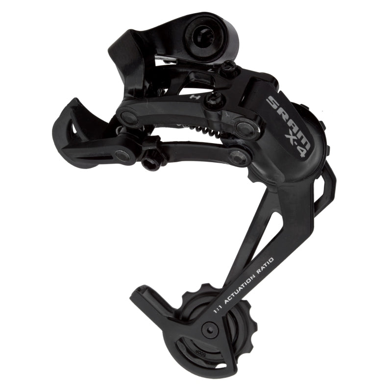 SRAM X4 Rear Derailleur - 789 Speed Long Cage Black