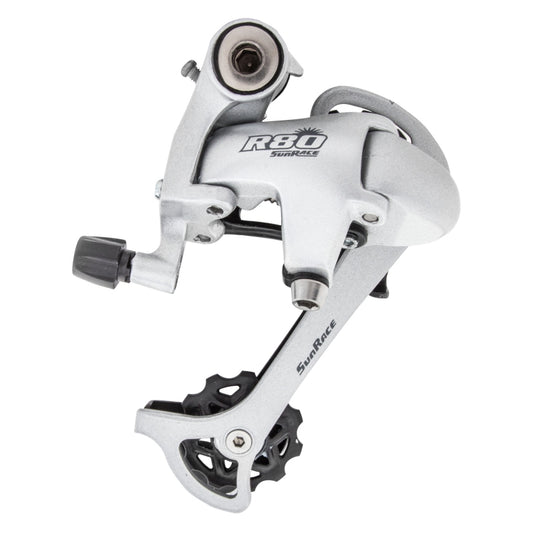 Sunrace RD-R81 8 speed silver rear derailleur