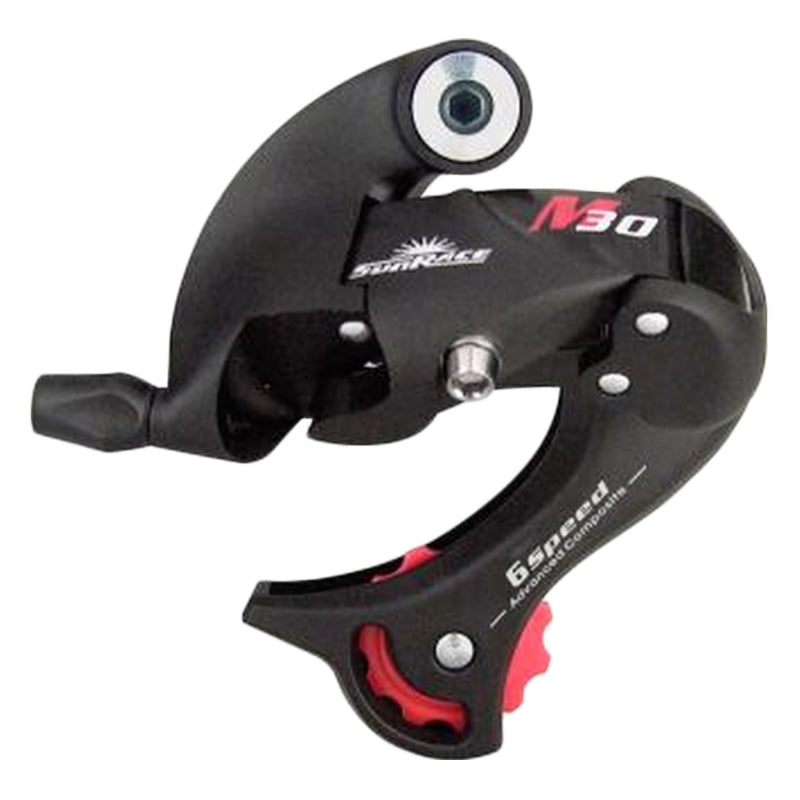 Sunrace RD-M36 6 speed black rear derailleur