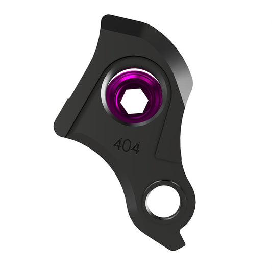 Wheels Manufacturing Universal Derailleur Hanger - 404-7 For Frames designed to accept SRAM UDH BLK/Purple