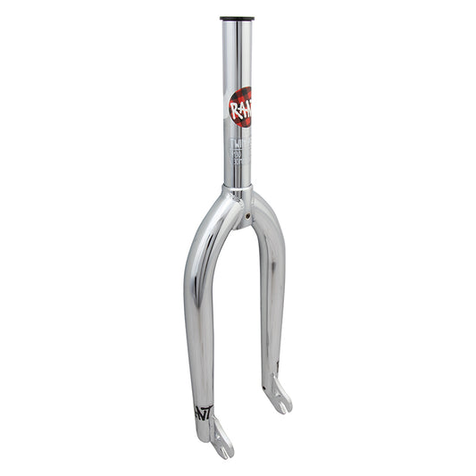 Rant Twin Peaks BMX 20` Threadless 1-1/8` Caliper Chromoly Chrome 30mm