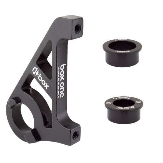 Box components Box One BMX Disc Brake Adaptor Rear Standard Dropout Black 10mm