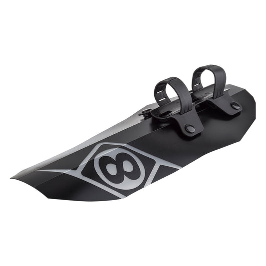 Origin8 Grime Fat Front Fender Front MTB+ and Fat Bike 420mm x 140mm Polypropylene Black 93g