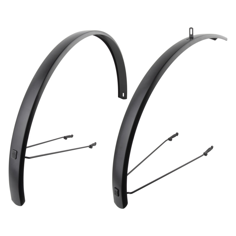 SKS Edge AL 46 Aluminum Fender Set Black 700 x 25-35