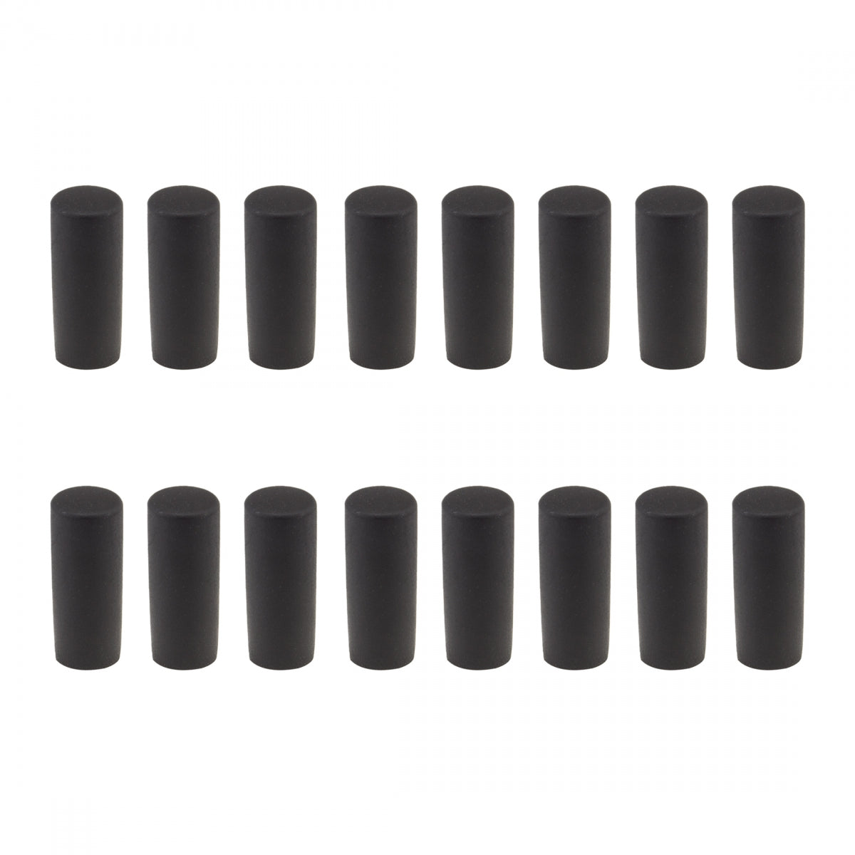 FENDER PART PB RUBBER STAY CAP BAGof8 BK