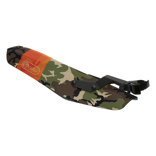 Portland design works Mud Shovel 6.5 Rear Fender Rear Fat Bike 6`x22.5` Polymer Camo Mud Shovel 6.5 Rear 5.0`