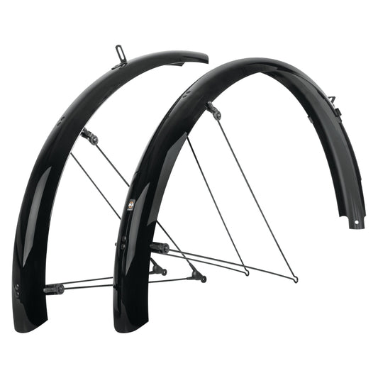 SKS B65 Bluemels Full Coverage Fender Set - 65mm 27.5/29/700 x 2.25  Black