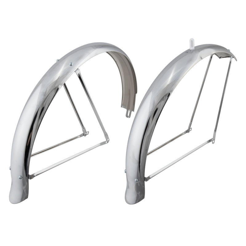 Sunlite Cruiser Full Pair Cruiser 26` x 75mm Chrome 64mm / 2.50`