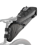 ROCKBROS Waterproof Bikepacking Saddle Bag 14L Adjustable Capacity Easy Install