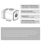 M6 Bike Light with Remote Digital Display 1000LM 2800mAh IPX6 Powerful Bike Headlight